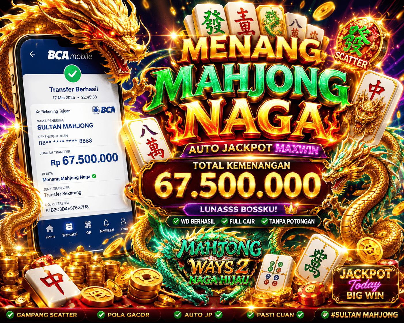 Dragon Hatch dan Mahjong Ways Ternyata Sering Dicari Bersamaan